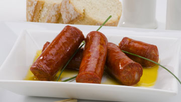 Chistorra et saucissons