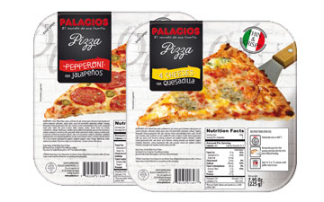 Pizzas surgeles mini USA