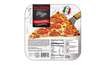 Pizza Pepperoni et piment Jalapeo 
