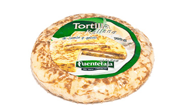 Tortilla pasteurise farcie